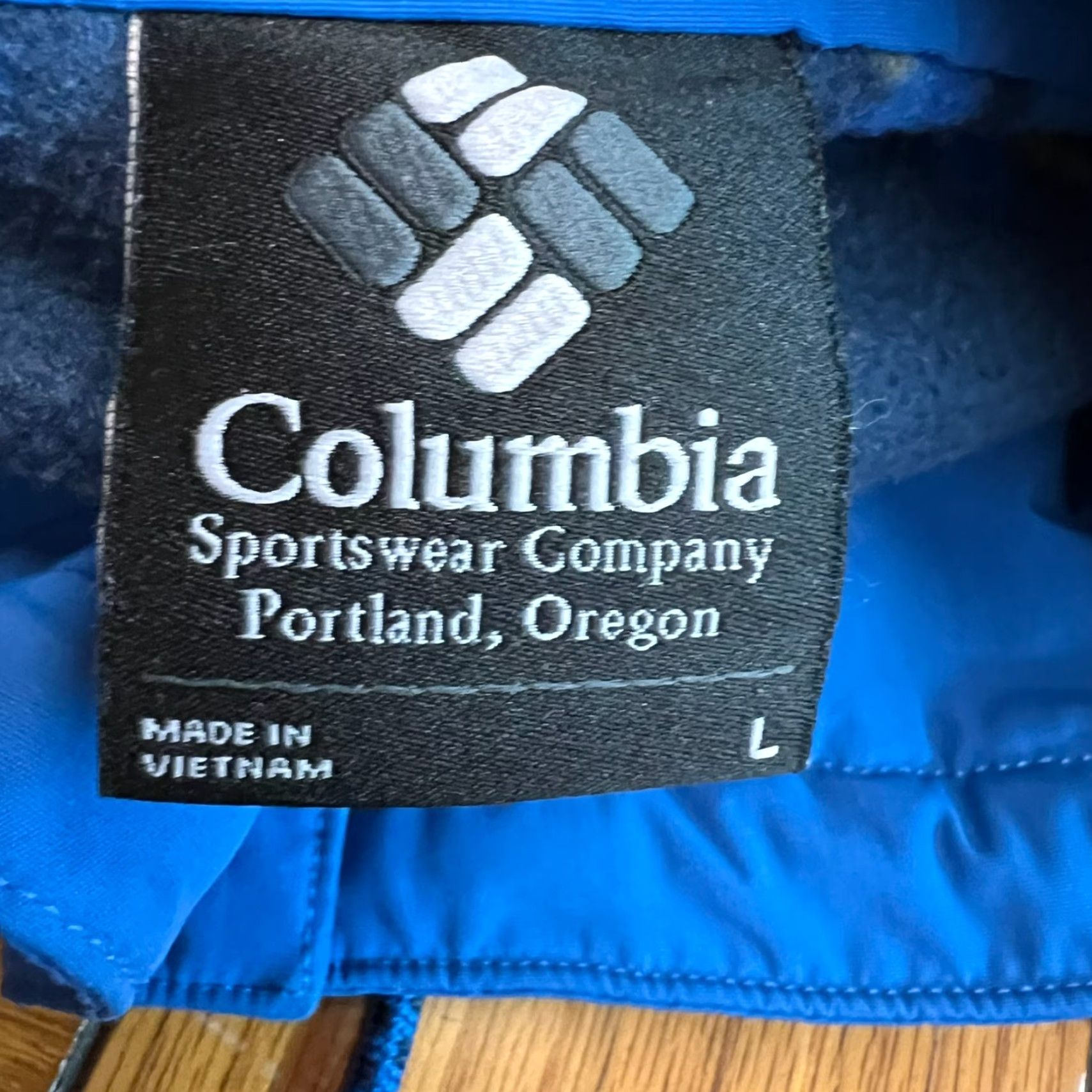 Vintage Columbia Sweatshirt Adult L Mens Blue Powder Keg Fleece Pullover Jacket Aztec Southwestern Size US L / EU 52-54 / 3 - 7 Thumbnail
