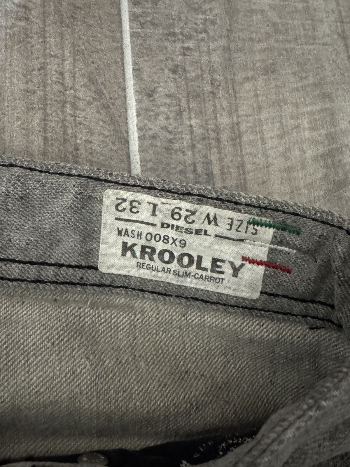 Diesel Diesel grey denim Size US 29 - 4 Thumbnail