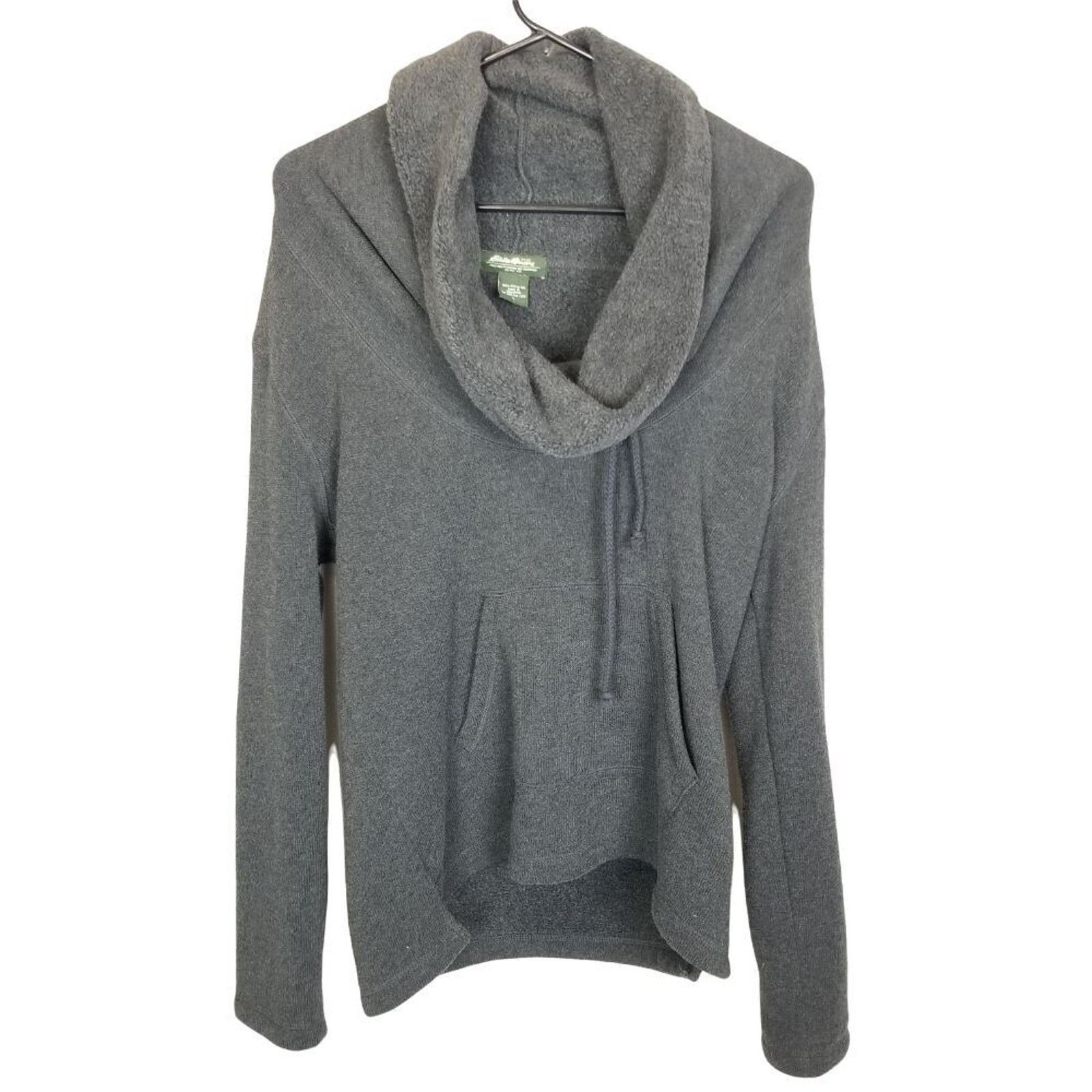 Eddie Bauer Eddie Bauer Womens Fleece Cowl Neck Sweater Size L Gorpcore Size L / US 10 / IT 46 - 1 Thumbnail