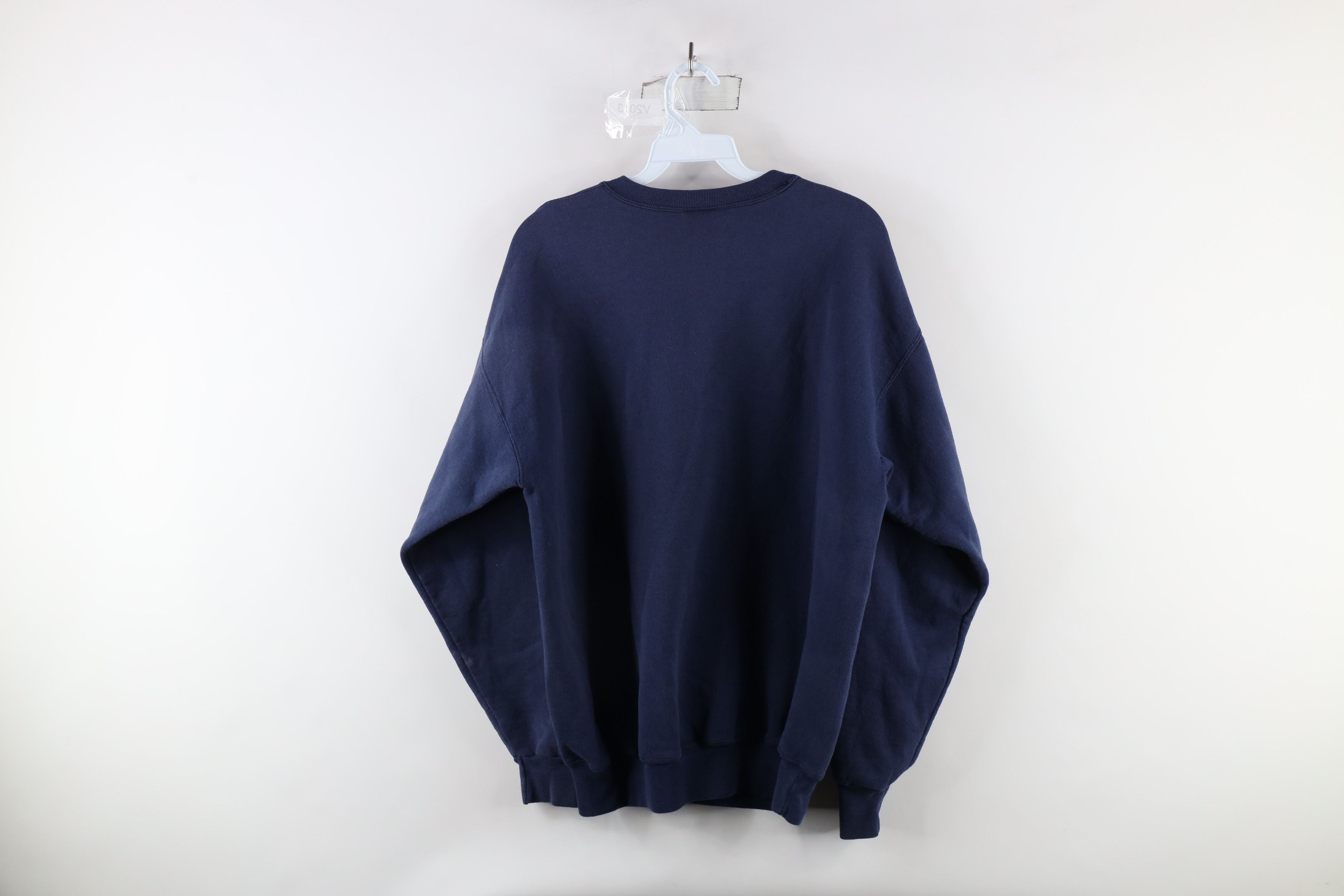 Champion × Vintage Vintage 90s Champion Spell Out Crewneck Sweatshirt Blue Size US L / EU 52-54 / 3 - 9 Thumbnail