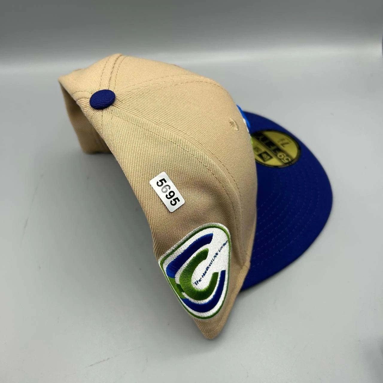 New Era Hartford Whalers Hat Men 7 1/2 Brown Blue NHL Fitted Cap New Size ONE SIZE - 10 Thumbnail