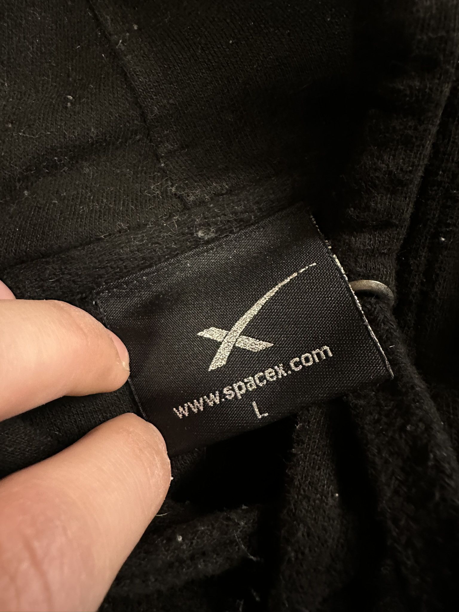 NASA SpaceX Spellout Boxy Oversized Hoodie Size US L / EU 52-54 / 3 - 10 Thumbnail