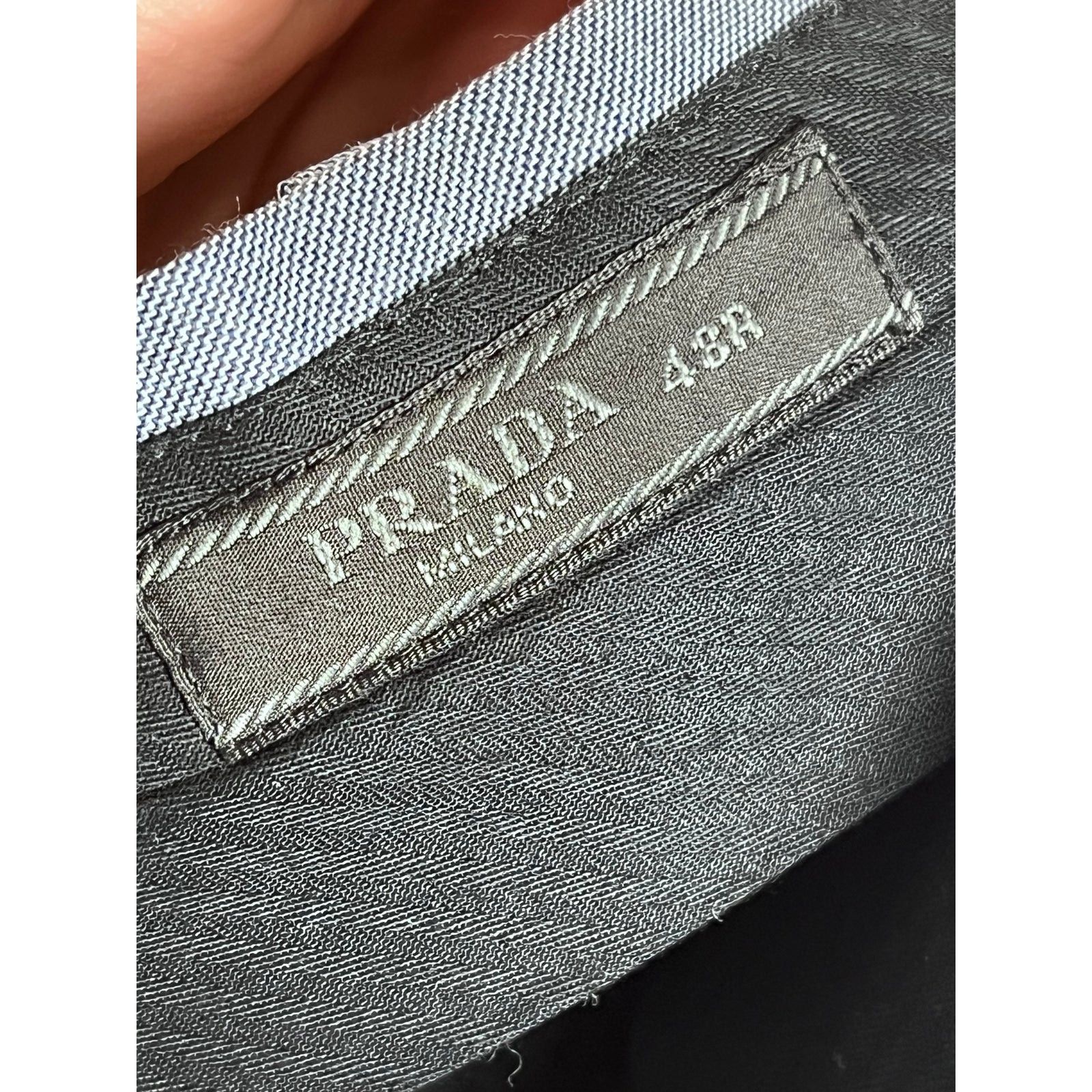 Miu Miu × Prada Prada suit wool italy designer luxury blazer pants rare 2017 Size 48R - 13 Thumbnail