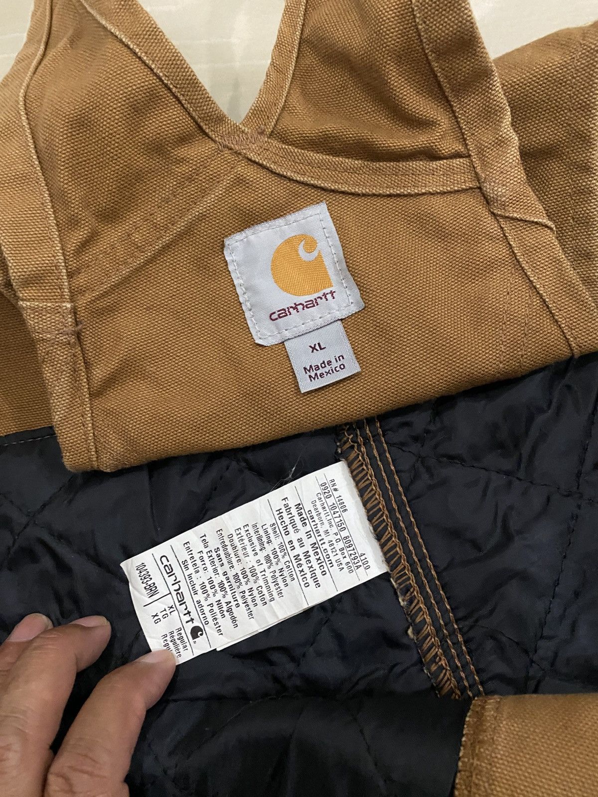 Carhartt Vintage Carhartt Overalls Double Knee Brown Big Size Size US 44 / EU 60 - 7 Thumbnail