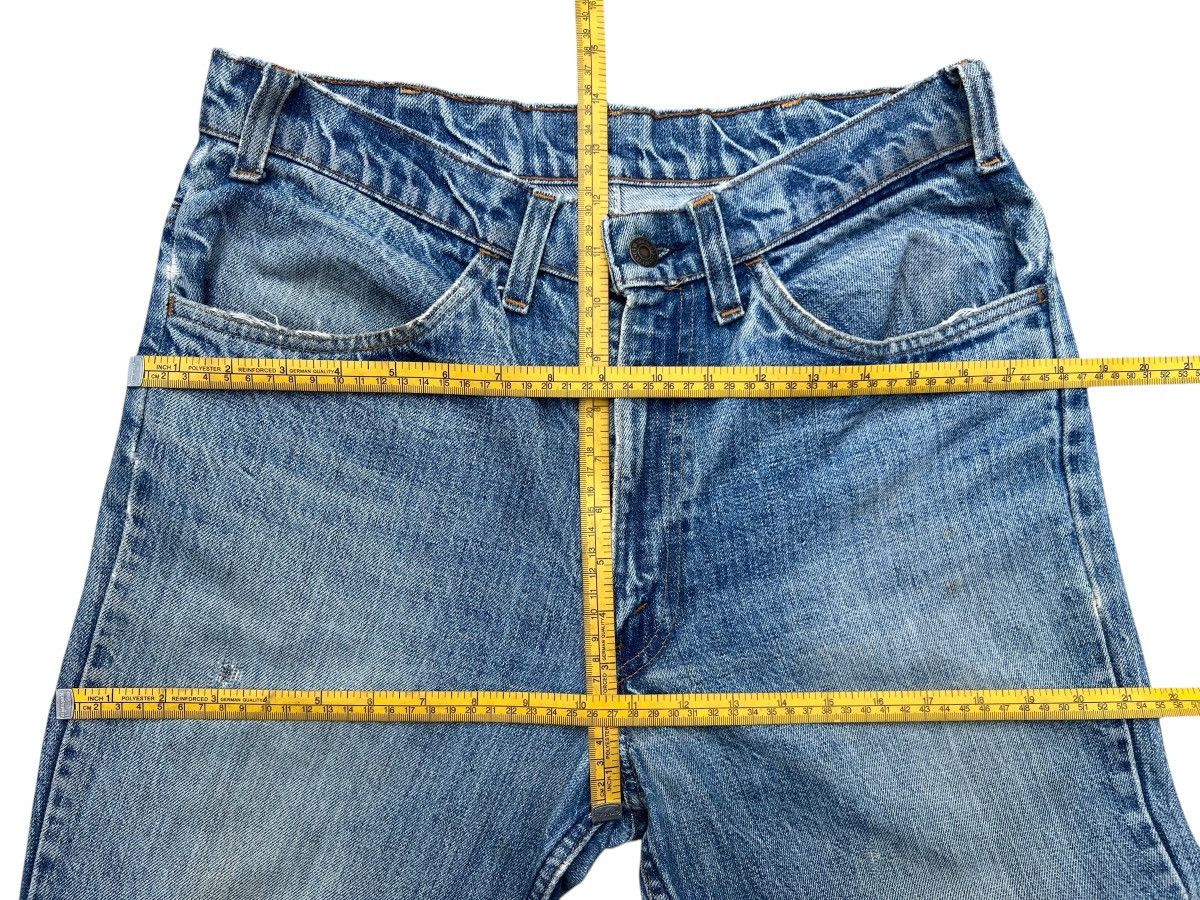 Levi's Vintage 60s Levis 646 Bootcut Distressed Denim Jeans 32x31 Size US 32 / EU 48 - 15 Thumbnail