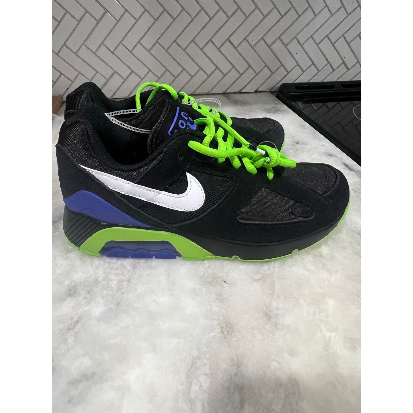 Nike Nike Air 180 Joker Black Green Purple Men’s Size 6 Retro OG Size US 6 / EU 39 - 7 Thumbnail