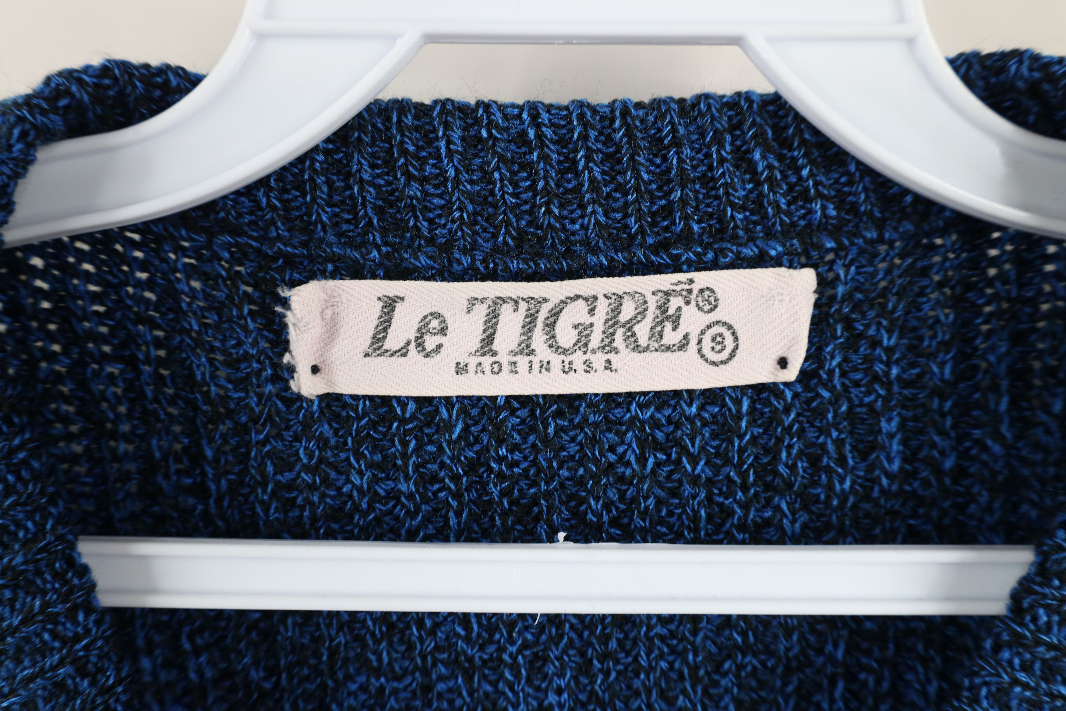 Vintage Vintage 90s Streetwear Thin Ribbed Knit Crewneck Sweater USA Size US S / EU 44-46 / 1 - 5 Thumbnail