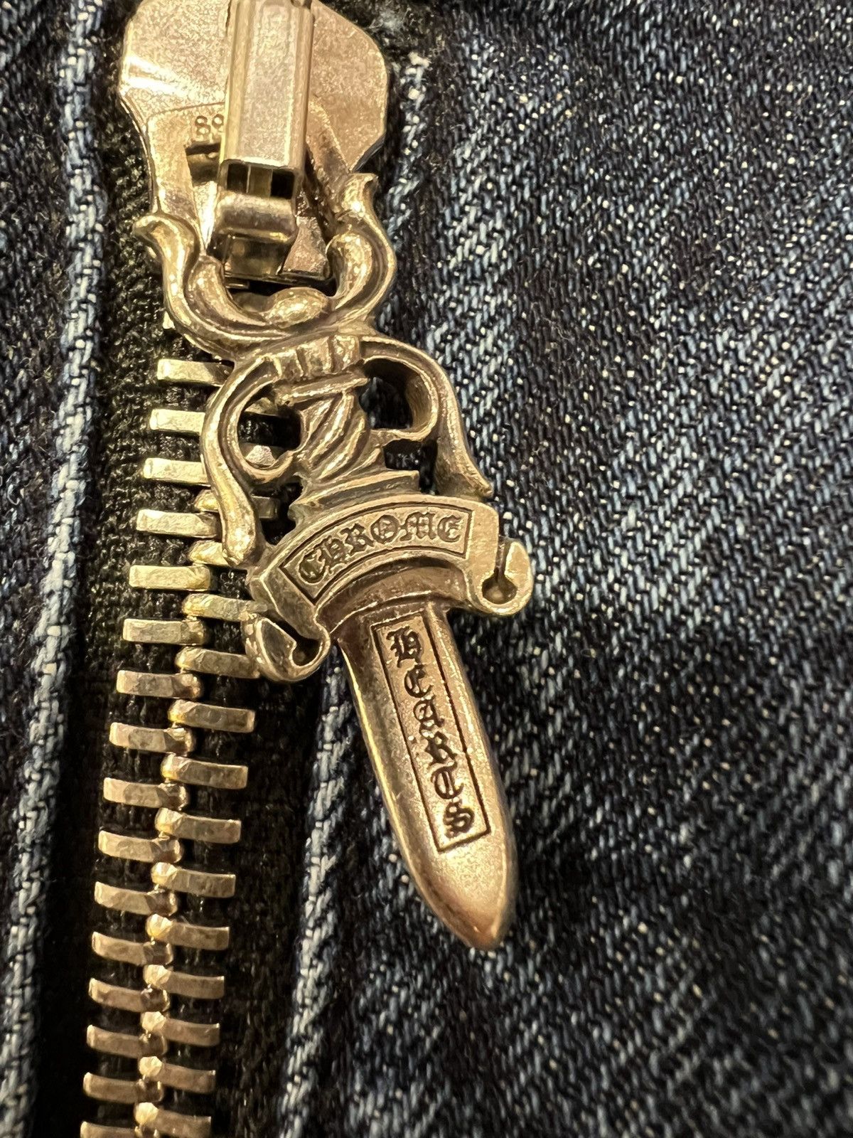 Chrome Hearts Chrome Hearts ‘Motorbreath’ Denim Jacket Size US XL / EU 56 / 4 - 4 Thumbnail
