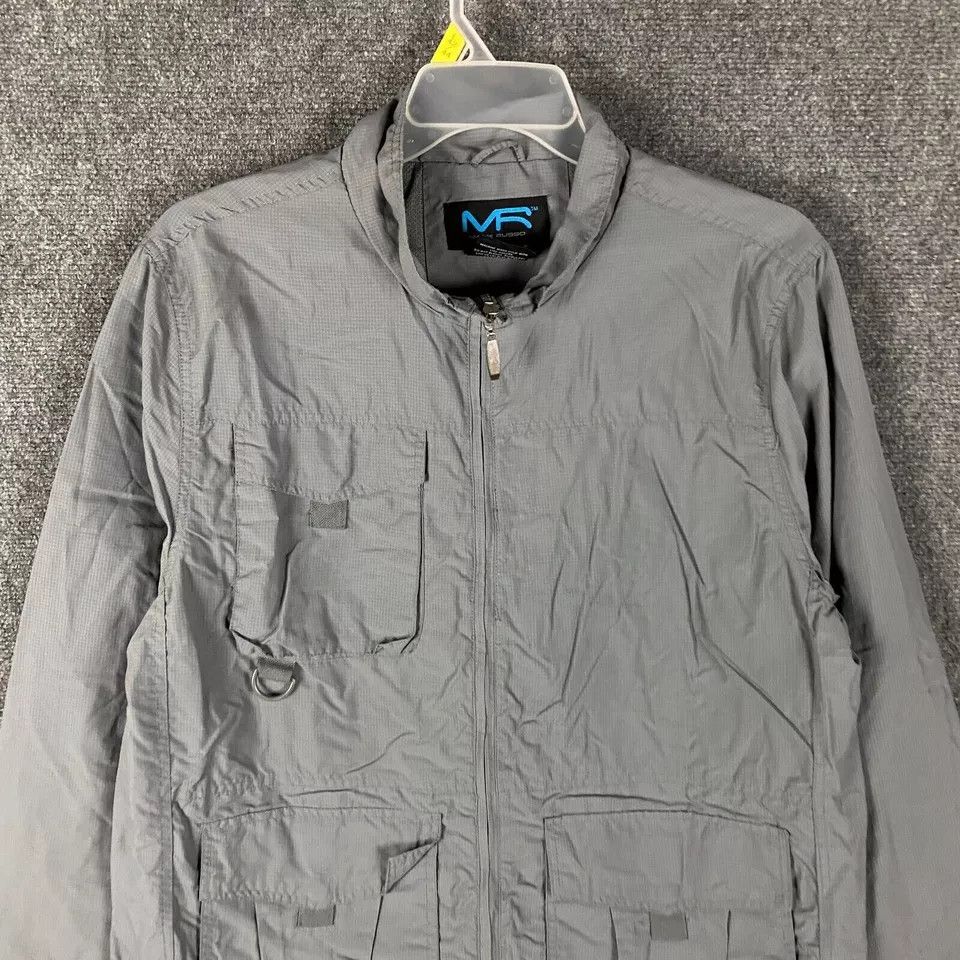 Other Mack Russo Windbreaker Jacket Men's XL Full Zip Polyester Size US XL / EU 56 / 4 - 2 Thumbnail