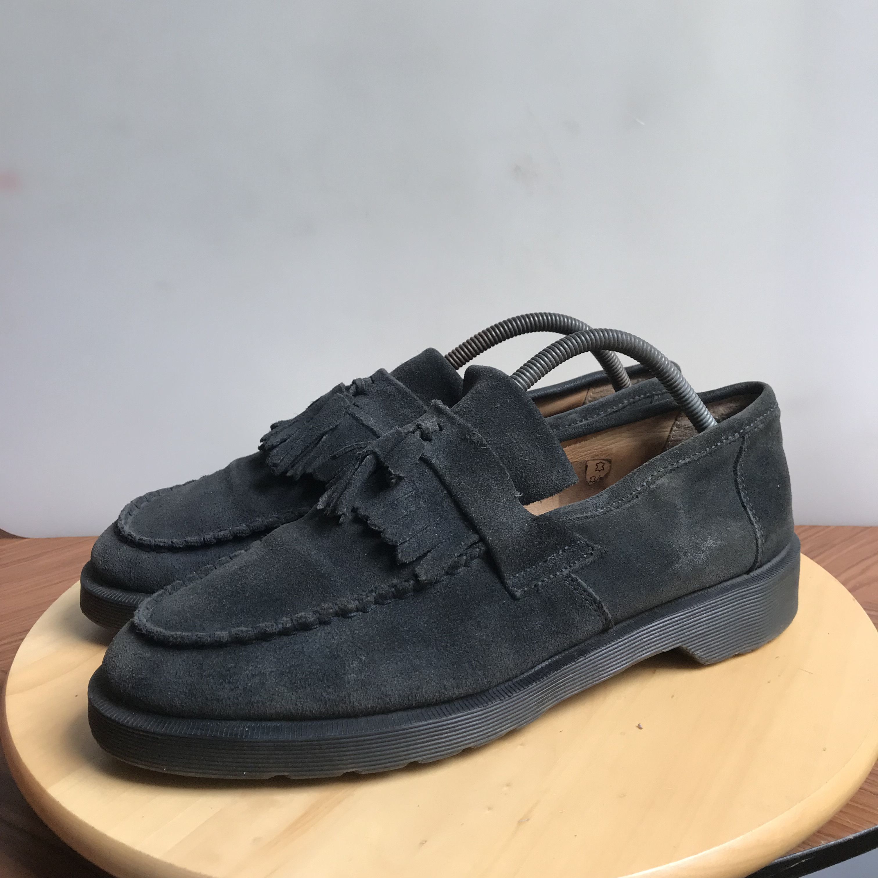 Dr. Martens Dr Martens x Bape A bathing ape Adrian Tassle Black Suede Size US 11.5 / EU 44-45 - 1 Thumbnail