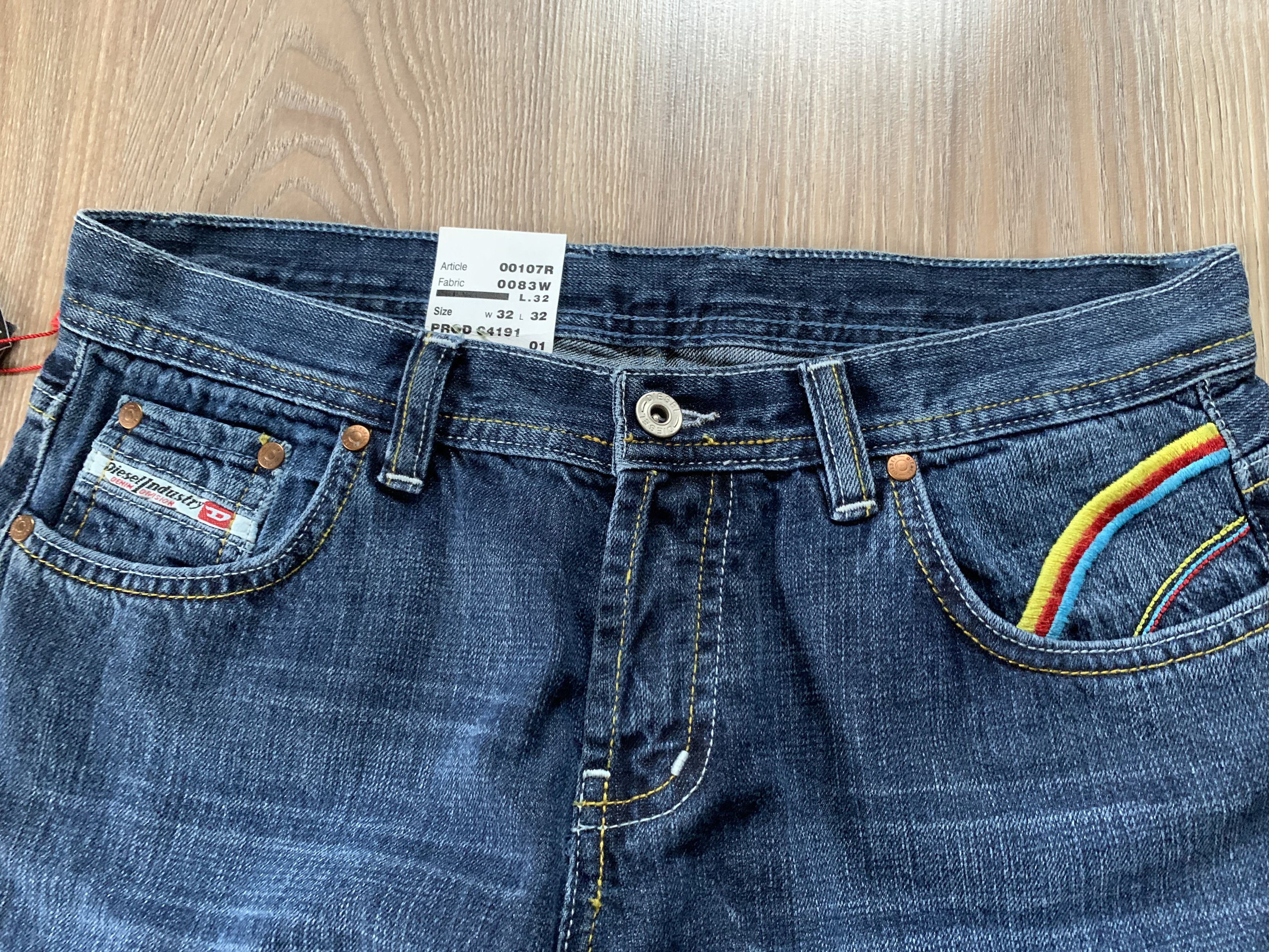 Diesel × Vintage New Vintage Diesel Kulter Womens Jeans Size 32" / US 10 / IT 46 - 4 Thumbnail