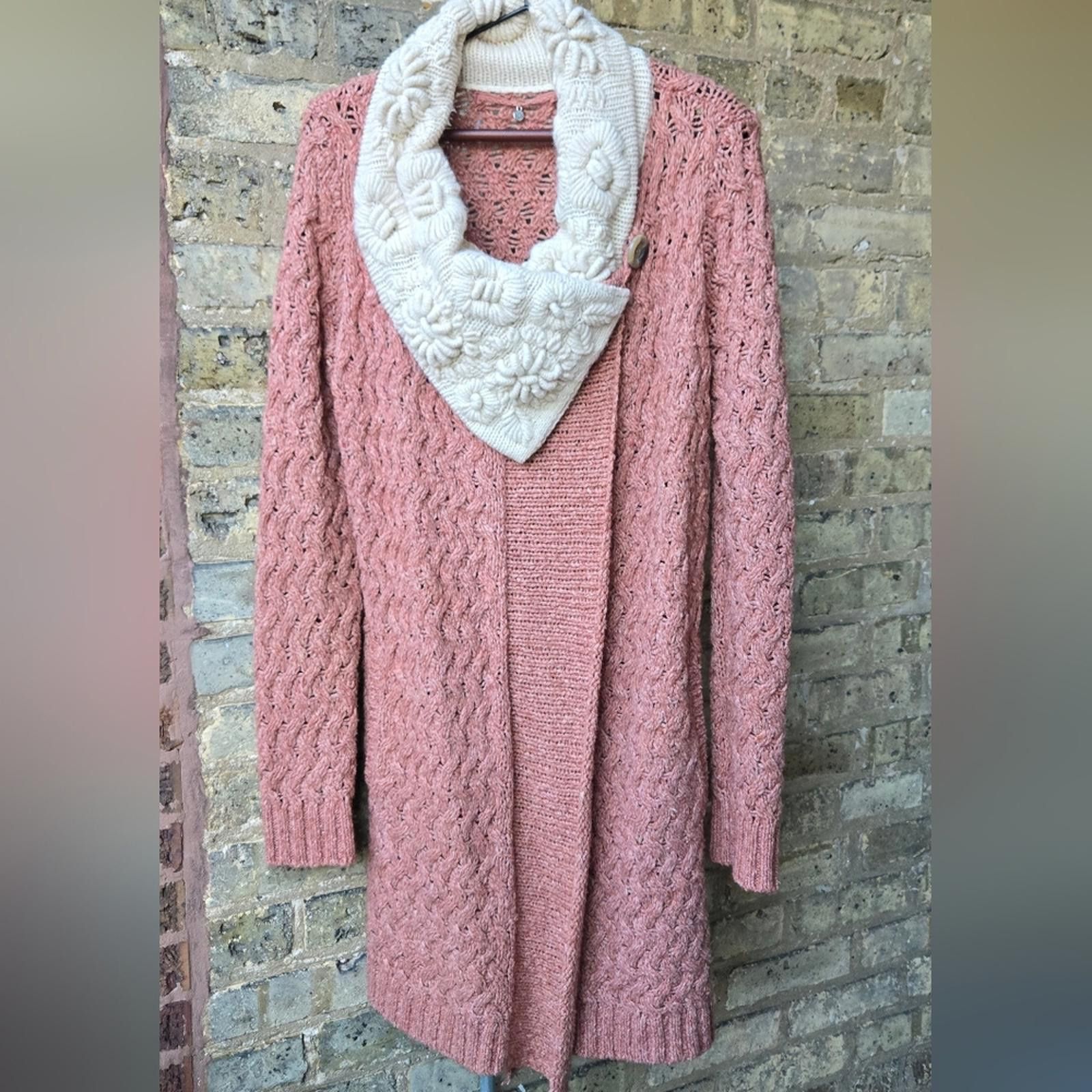Other Anthropologie Lilitz Knit Sweater With Romantic Collar Size M / US 6-8 / IT 42-44 - 3 Thumbnail