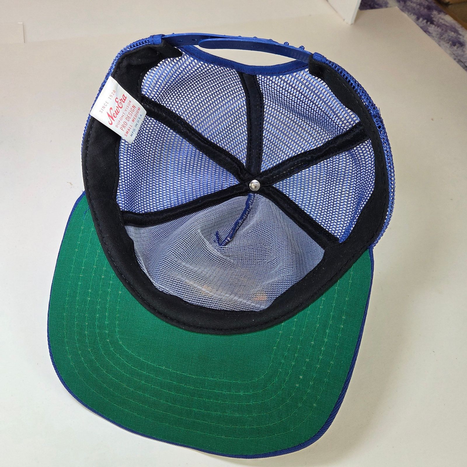 New Era Vintage New Era Ford Mustang Mesh Trucker Hat USA Made S/M Size ONE SIZE - 7 Thumbnail