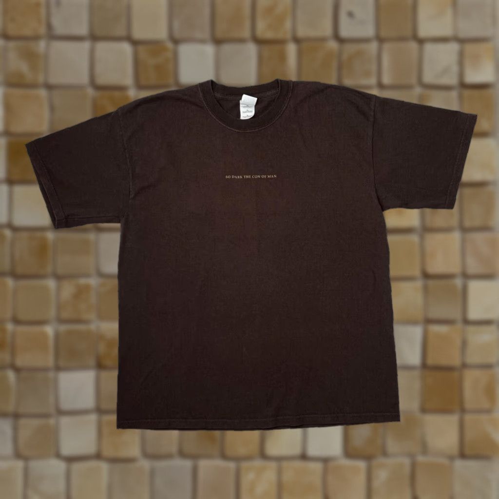 Gildan VINTAGE THE DA VINCI CODE (2005) “So Dark The Con Of Man” Crew Movie Promo T-Shirt XL Mens Brown Graphic Front Back Size US XL / EU 56 / 4 - 1 Thumbnail