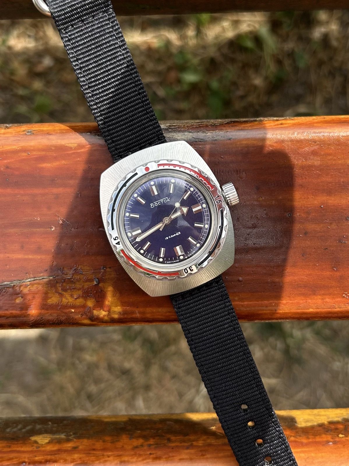 Vintage Vintage Watch Vostok Amphibia USSR Soviet Mechanical 1980s Size ONE SIZE - 16 Thumbnail