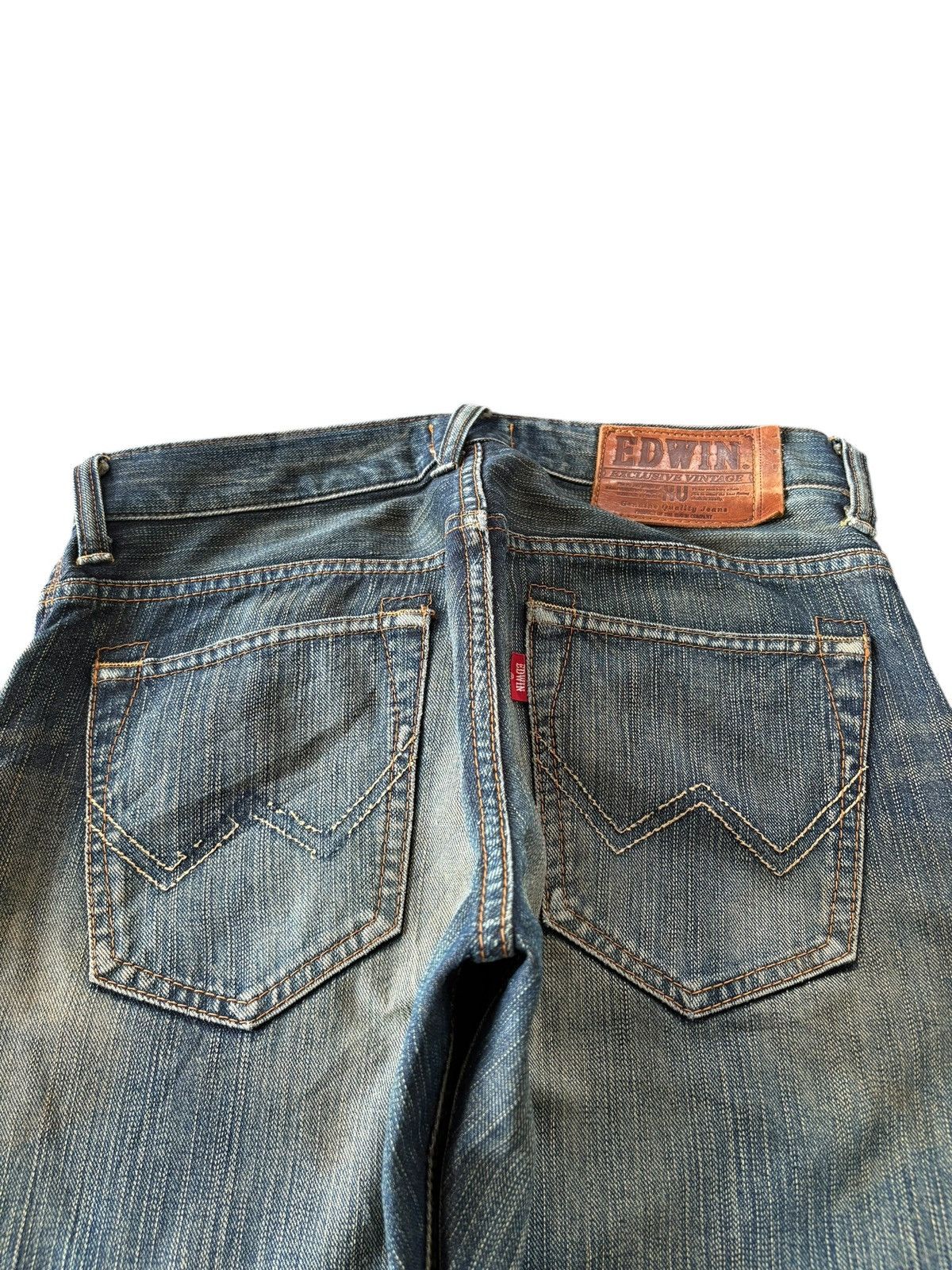 Edwin Exclusive Vintage Edwin XV Mud Wash Loose Jeans Size US 32 / EU 48 - 8 Thumbnail