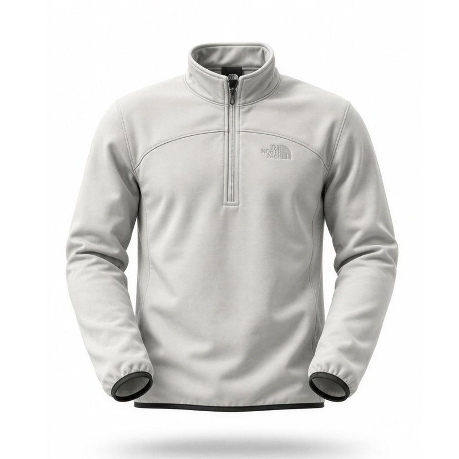 The North Face North Face Jacket Womens Size Small Gray 1/4 Zip Fleece Size S / US 4 / IT 40 - 1 Thumbnail
