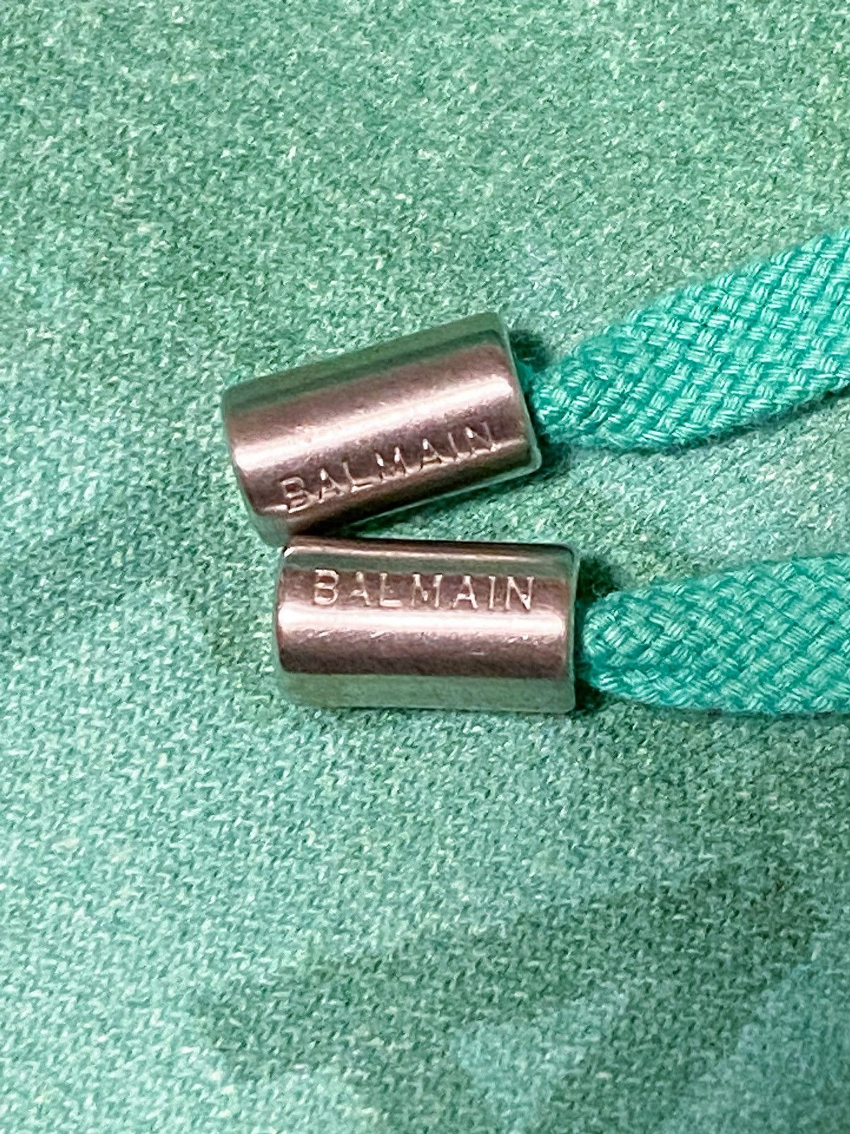 Balmain Balmain Desert Logo Printed Drawstring Hoodie size M Size US M / EU 48-50 / 2 - 10 Thumbnail