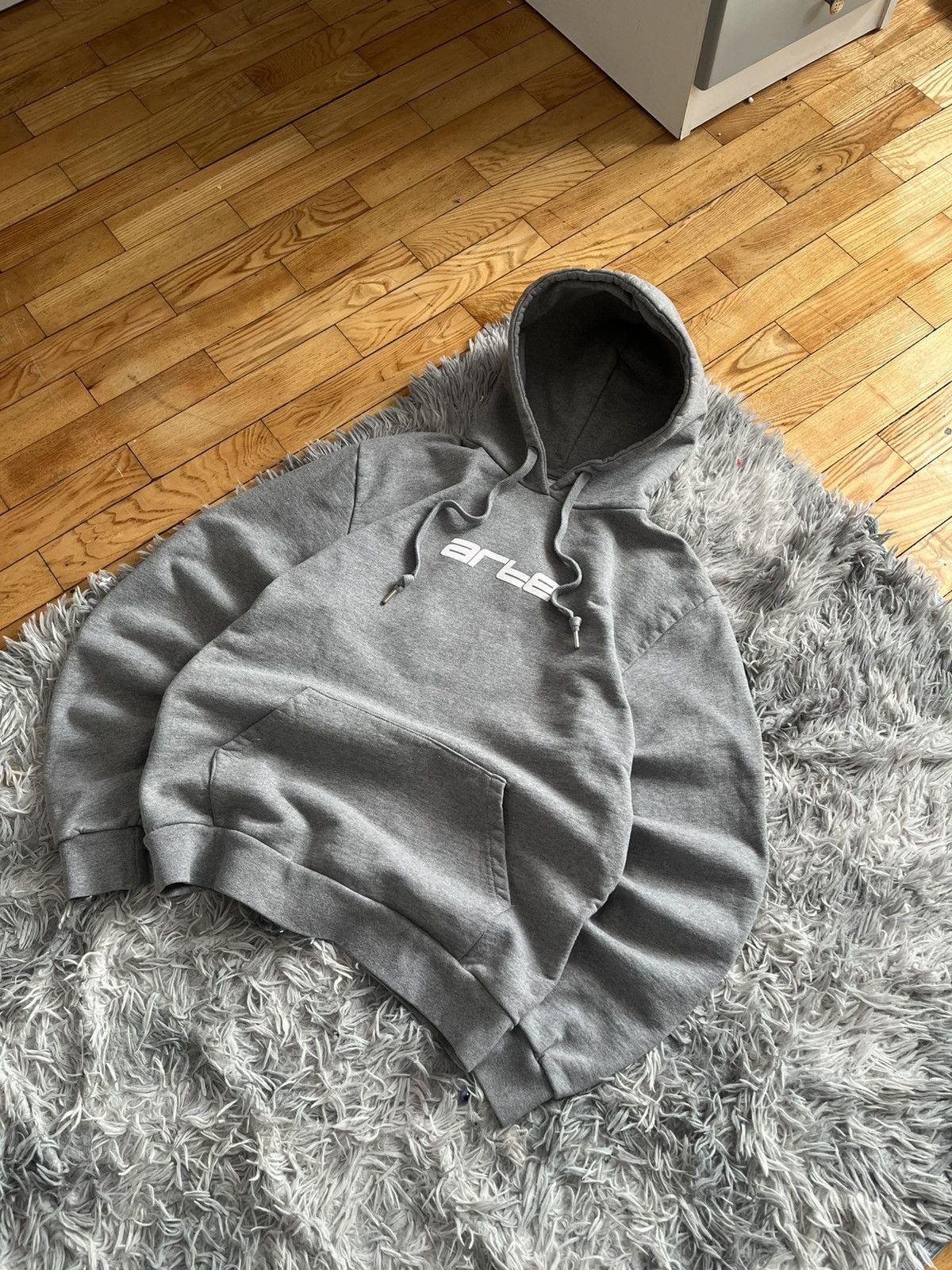 Arte Antwerp Arte Antwerp Heavyweight Logo Hoodie Grey Size M Size US M / EU 48-50 / 2 - 2 Thumbnail