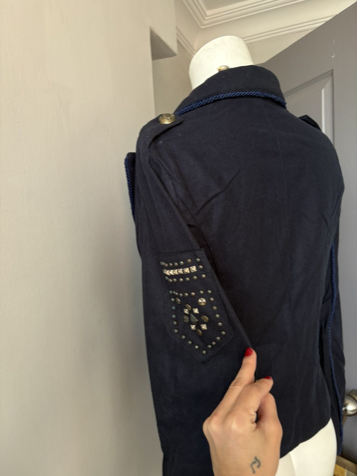 Vintage y2k italian jacket Size L / US 10 / IT 46 - 15 Thumbnail