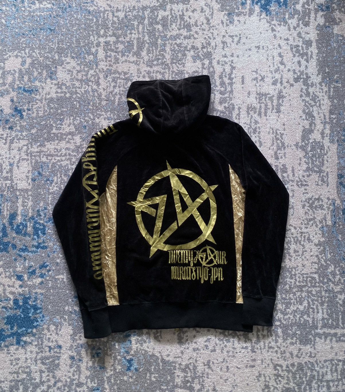 If Six Was Nine × Japanese Brand × Le Grande Bleu (L.G.B.) Japanes 24 karats zip hoodie Size US M / EU 48-50 / 2 - 2 Thumbnail