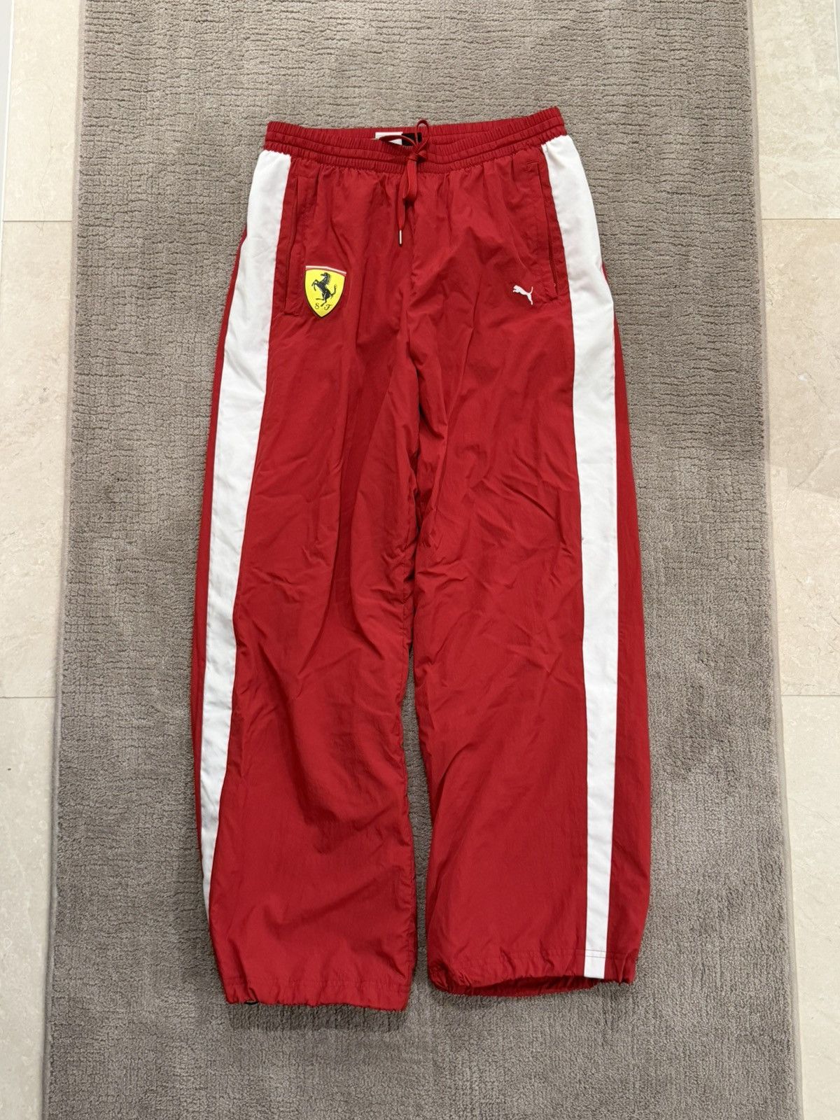Ferrari × Puma Scuderia Ferrari Trackpants - Medium Size US 34 / EU 50 - 1 Thumbnail