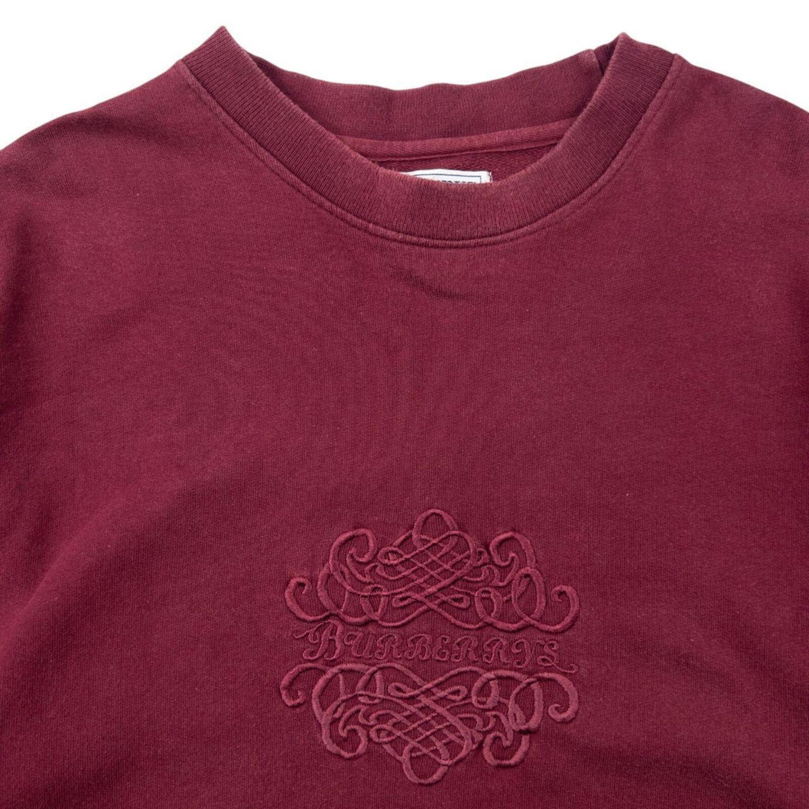 Burberry Vintage 90s Burberry Embroidered Sweatshirt Size S Size US S / EU 44-46 / 1 - 4 Thumbnail
