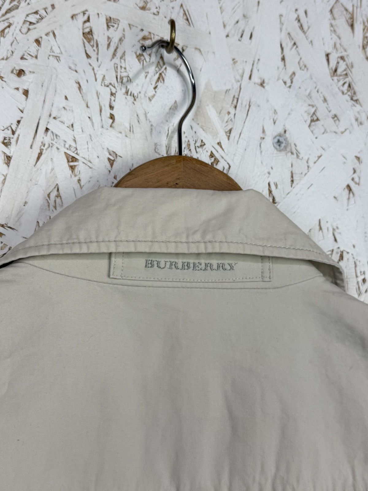Burberry Burberry London Lightweight Cotton Coat Belted Jacket Beige Size S / US 4 / IT 40 - 8 Thumbnail