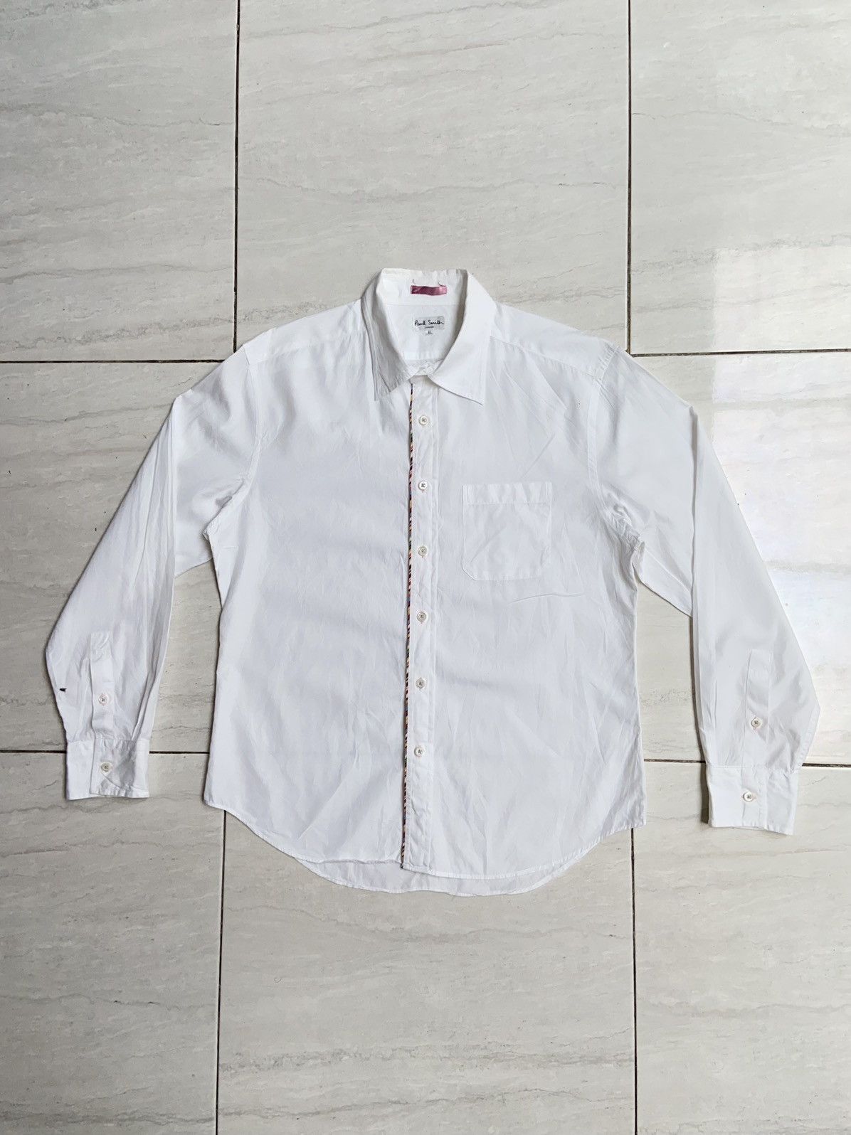 Paul Smith PAUL SMITH LONDON White Shirt Size US M / EU 48-50 / 2 - 1 Thumbnail