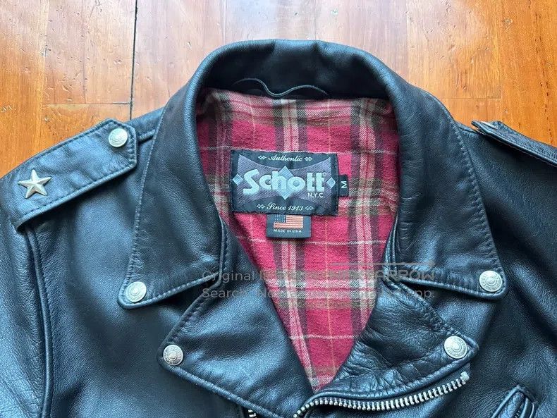 Schott Schott NYC 626 Leather Jacket Size US M / EU 48-50 / 2 - 3 Thumbnail
