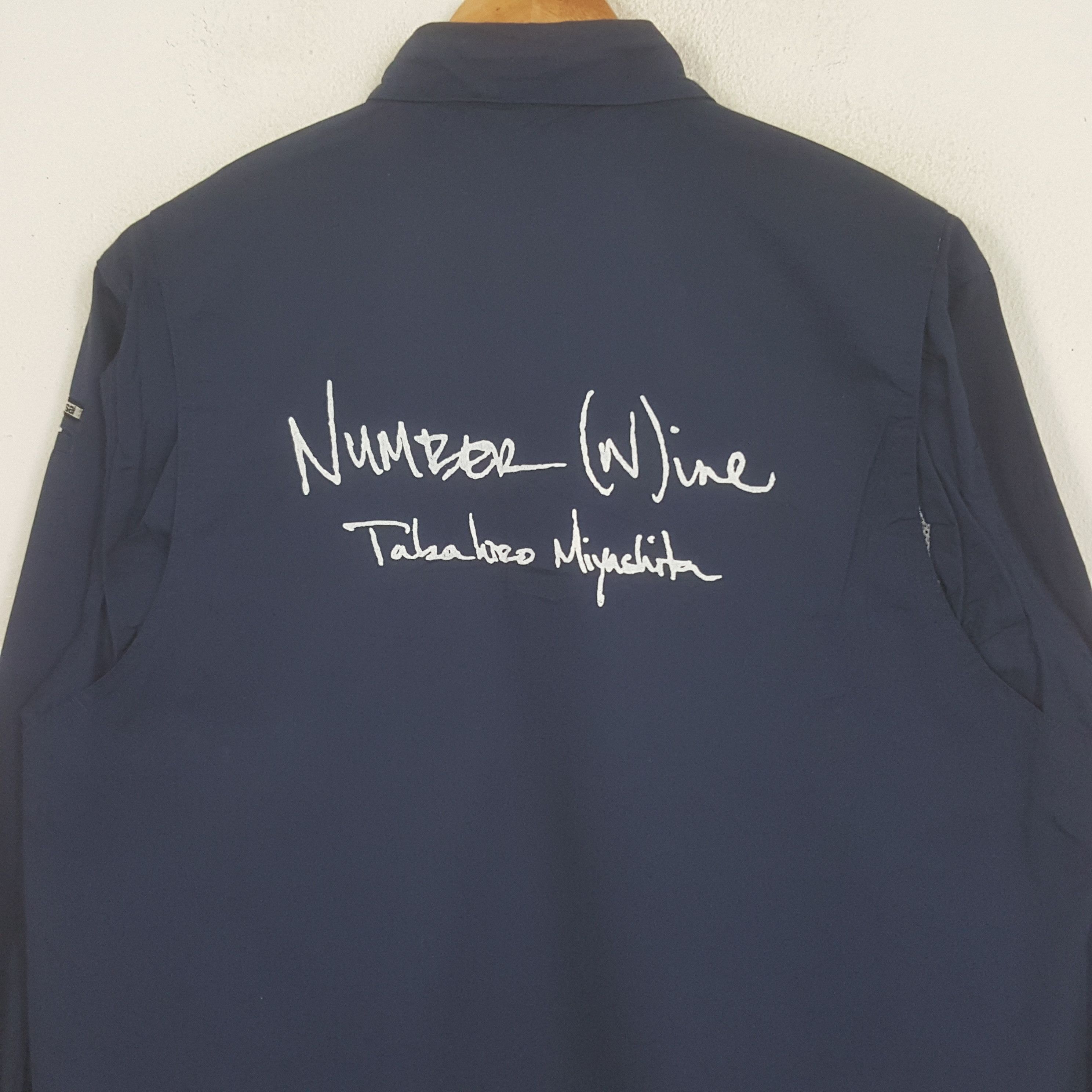 Japanese Brand Vintage Number (N)ine Japanese Brand Custom Art Jacket Size US M / EU 48-50 / 2 - 2 Thumbnail