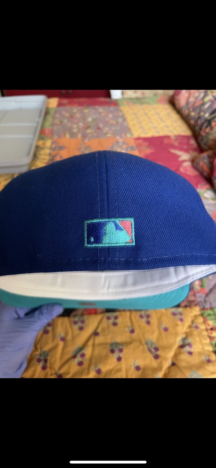 New Era Blue Los Angeles Angels 40th Anniversary Fitted Hat Size ONE SIZE - 4 Thumbnail