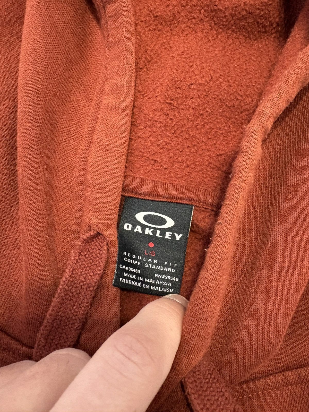 Oakley GorpCore Oakley Software Big Logo Y2K Hoodie Size US L / EU 52-54 / 3 - 3 Thumbnail