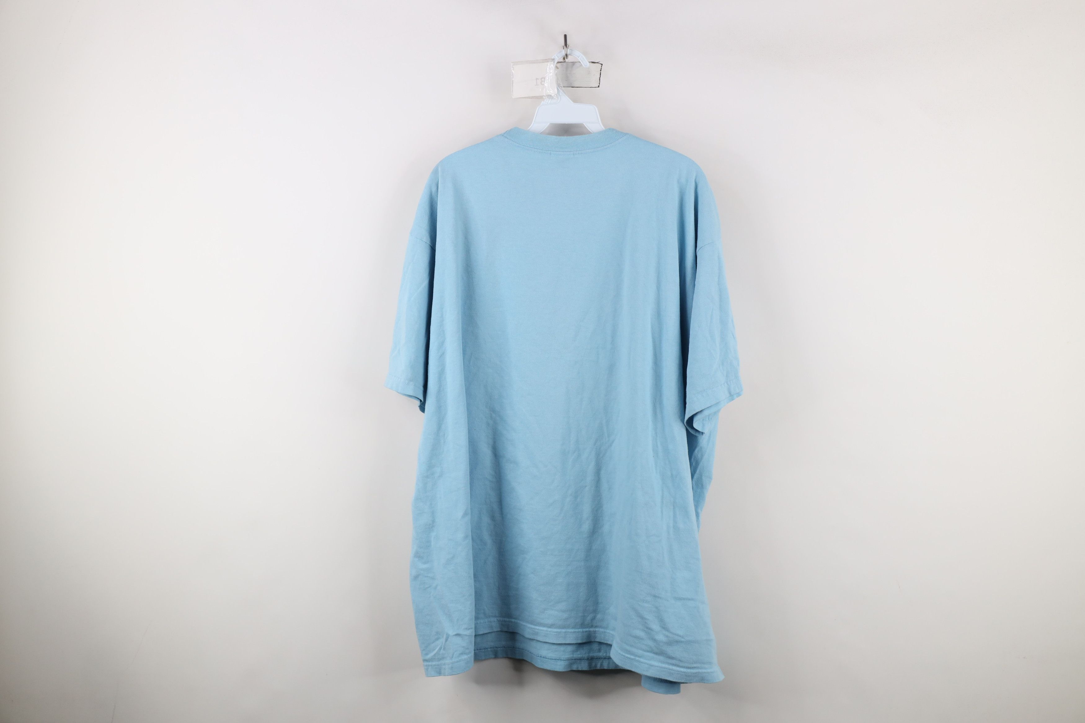 The North Face × Vintage Vintage The North Face Spell Out Big Logo T-Shirt Blue Size US XXL / EU 58 / 5 - 12 Thumbnail