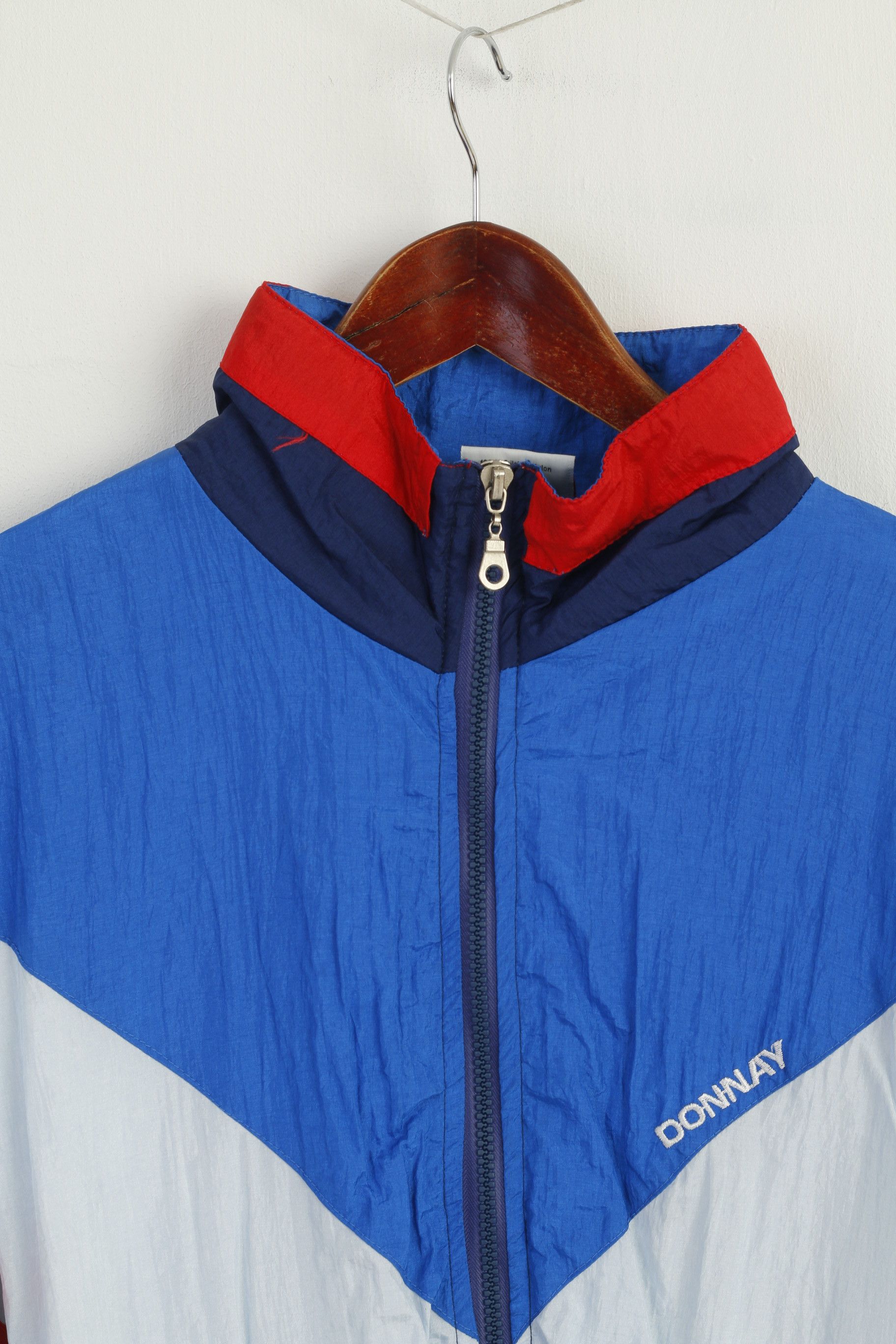 Vintage Donnay Men M Jacket Blue Training Lightweight 9580 Size US M / EU 48-50 / 2 - 3 Thumbnail
