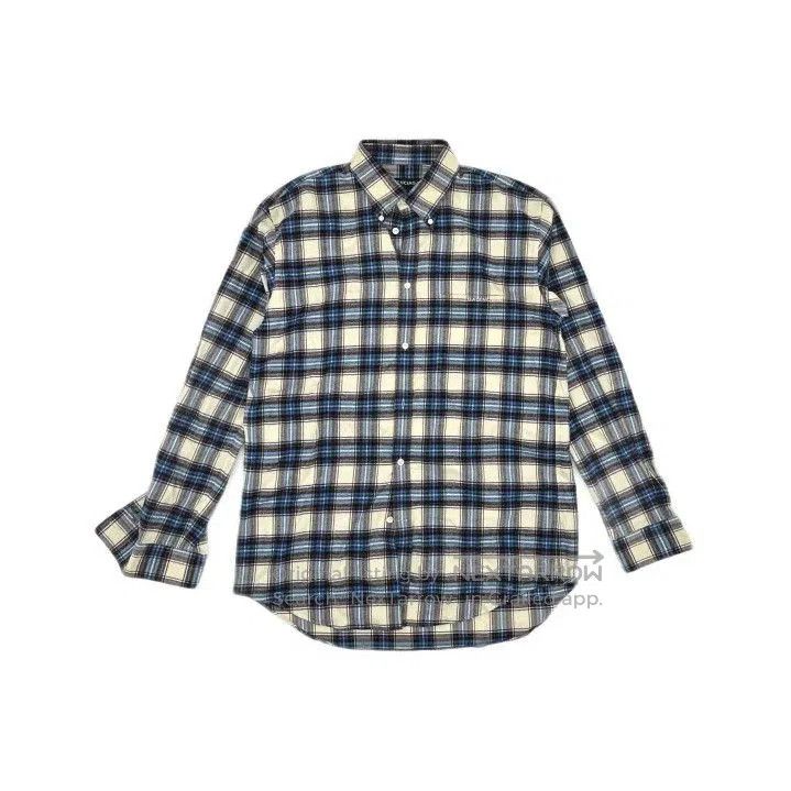 Balenciaga Balenciaga Casual Plaid Long Sleeve Shirt. Size US M / EU 48-50 / 2 - 2 Thumbnail