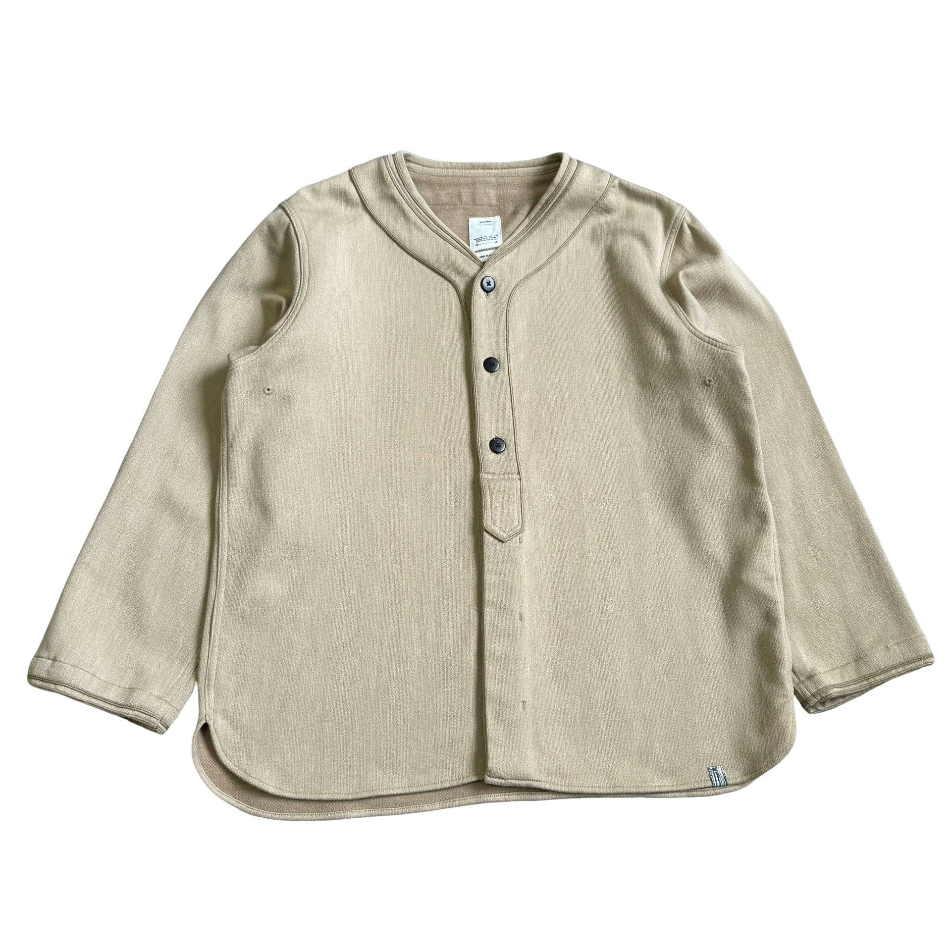 Visvim Visvim Beige Dugout Shirt Size M Size US M / EU 48-50 / 2 - 1 Thumbnail