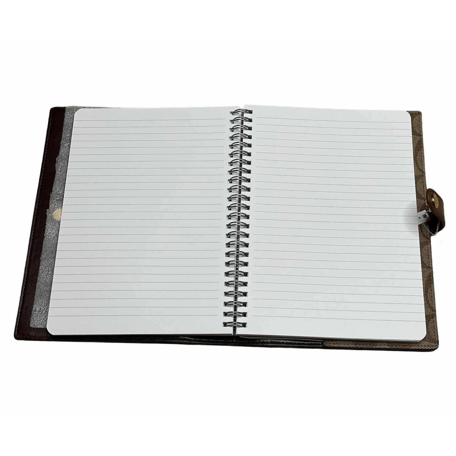 Coach Coach Notebook in Signature Canvas w/ Leather Lined Pages Size ONE SIZE - 4 Thumbnail