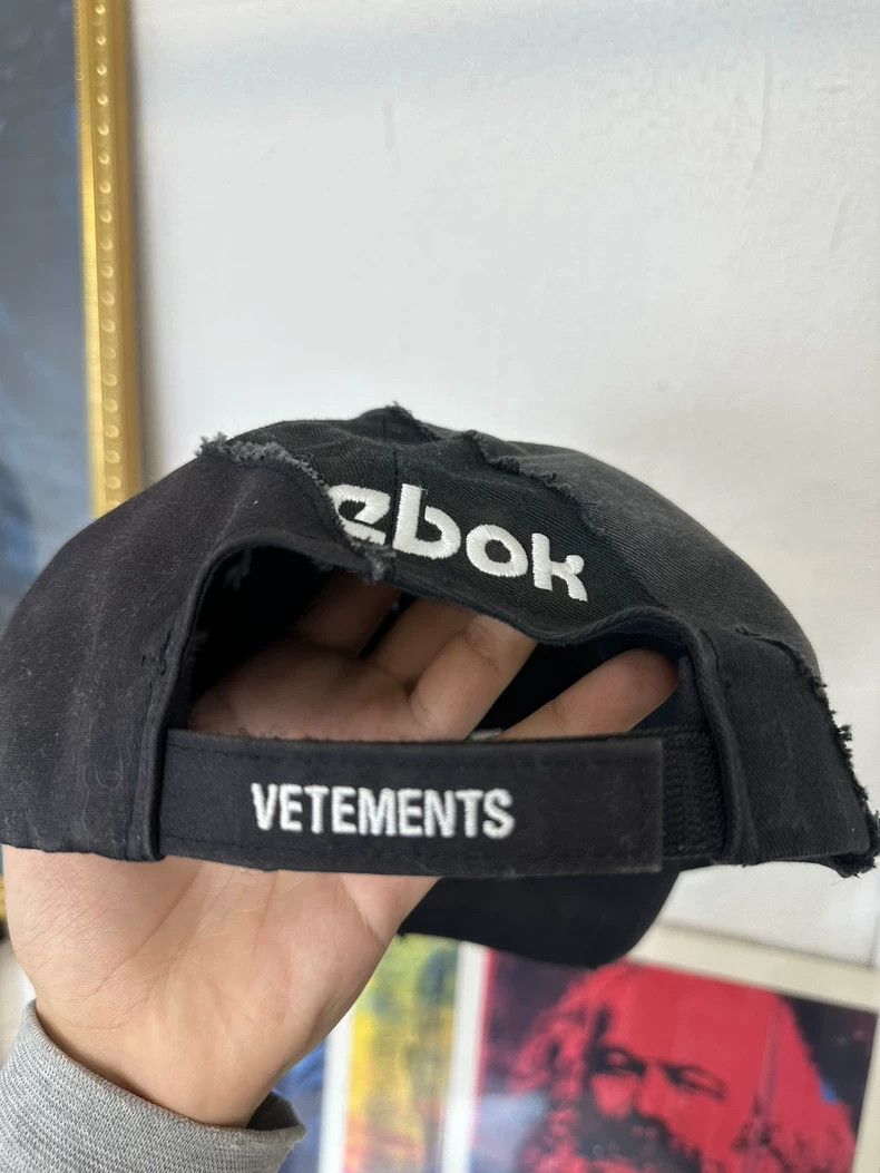 Vetements Vetements Reebok Patchwork Cap Size ONE SIZE - 8 Thumbnail
