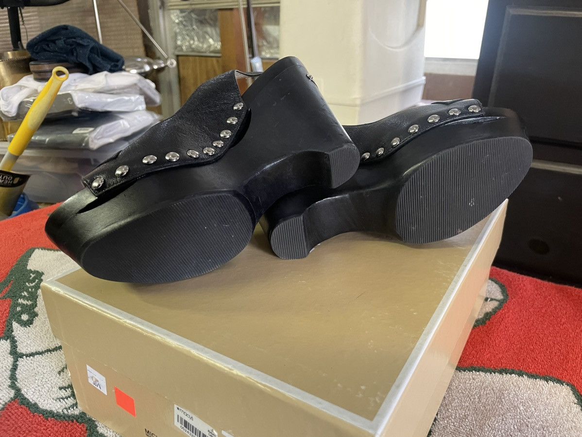 Michael Kors Michael Kors black leather platform wedge Size US 7.5 / IT 37.5 - 7 Thumbnail