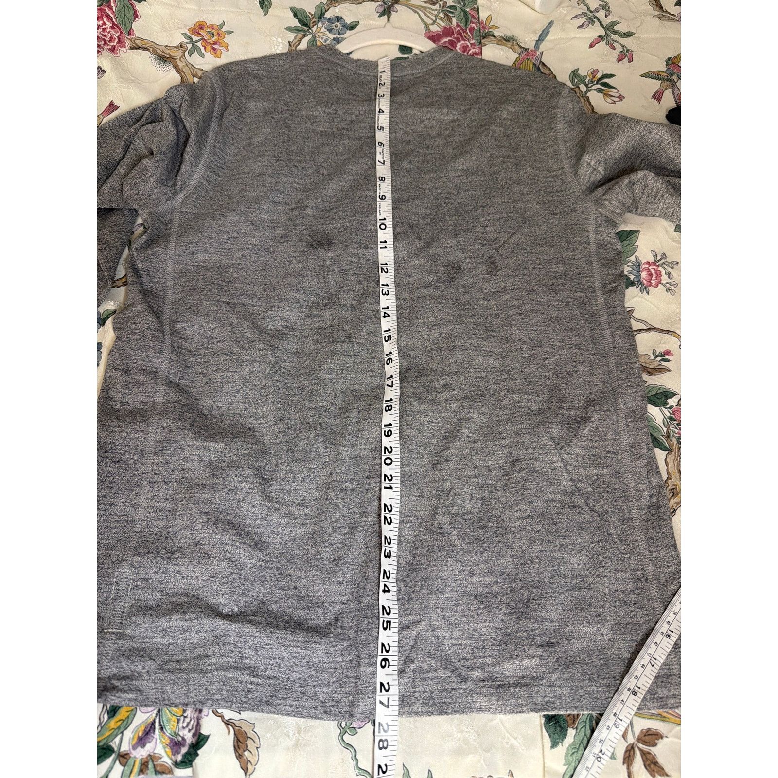 Rag & Bone 0268 Rag & Bone Classic Long Sleeve Henley Shirt Grey Size US L / EU 52-54 / 3 - 6 Thumbnail