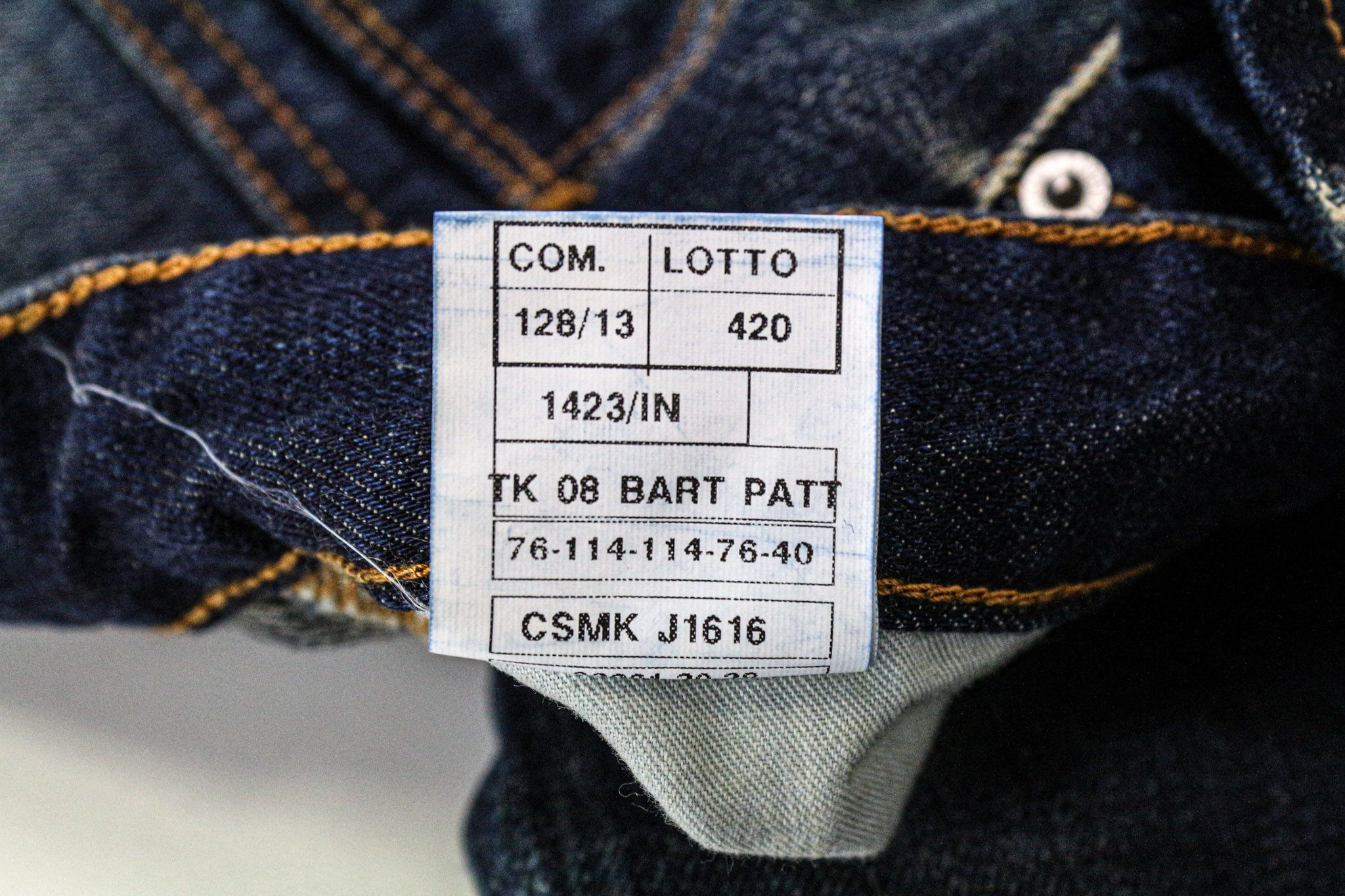 Takeshy Kurosawa W32 Slim Blue Cotton Distressed Wash Jeans 75368 Size US 32 / EU 48 - 6 Thumbnail