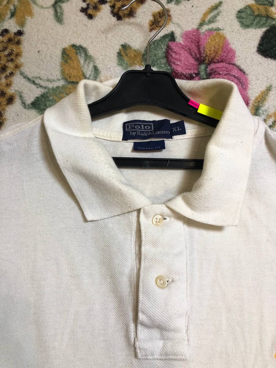 Polo Ralph Lauren Polo Ralph Lauren RL White Polo Shirt Pima Cotton Size US XL / EU 56 / 4 - 7 Thumbnail