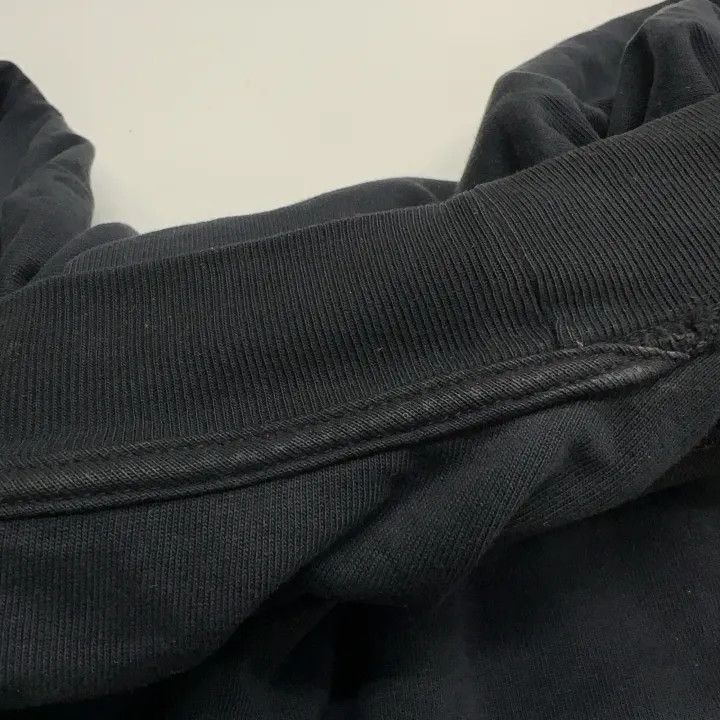 Balenciaga Balenciaga YEEZY x GAP x Balenciaga Logo Black Crop Tee -2 Size US XL / EU 56 / 4 - 5 Thumbnail