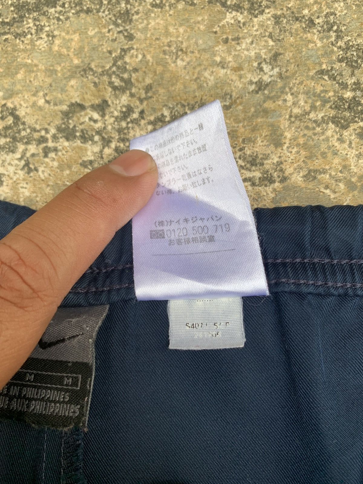 Nike × Vintage 2000s Nike Tennis Court Womens Navy Small Logo Shortpants Size 34" / US 12 / IT 48 - 7 Thumbnail