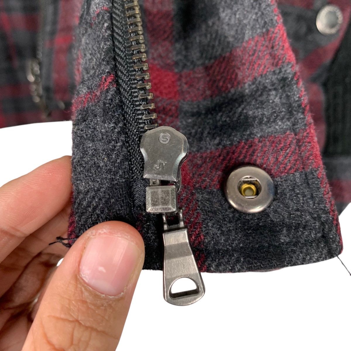 semanticdesign ☀️Semantic design wool red tartan punk jacket Size US S / EU 44-46 / 1 - 15 Thumbnail
