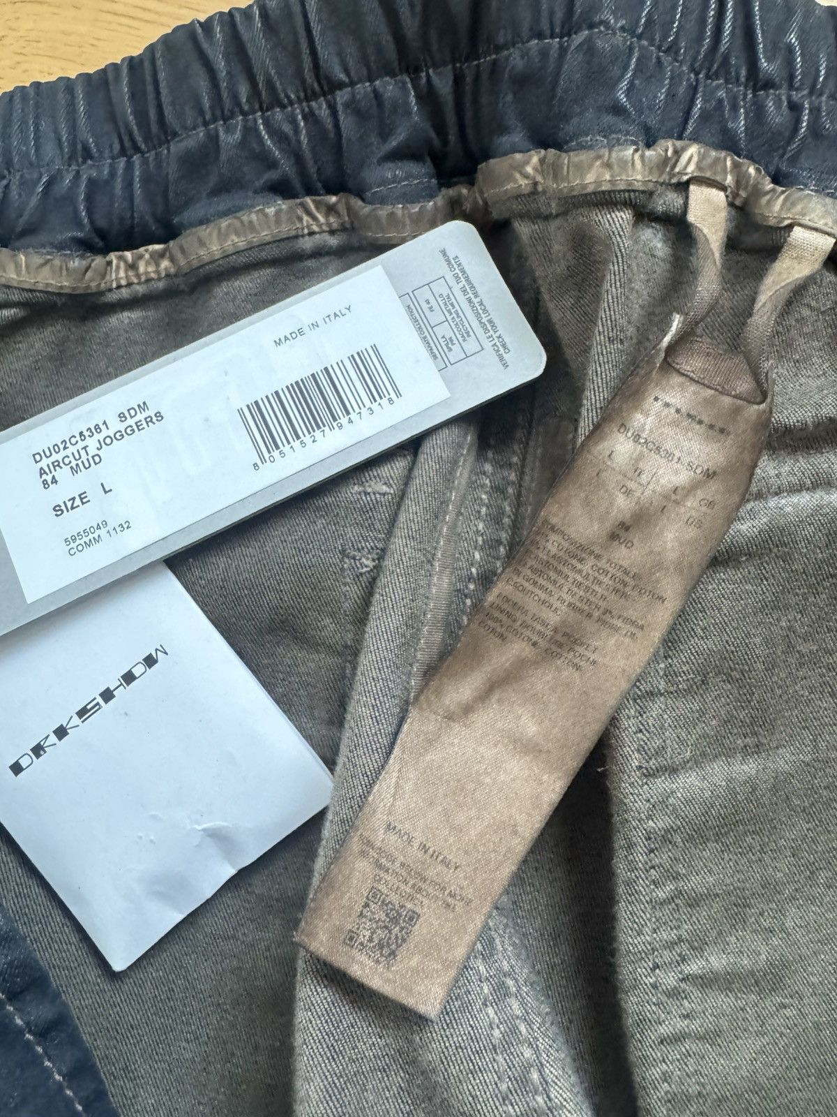 Rick Owens Drkshdw Aircut Denim „Mud“ Size US 32 / EU 48 - 9 Thumbnail