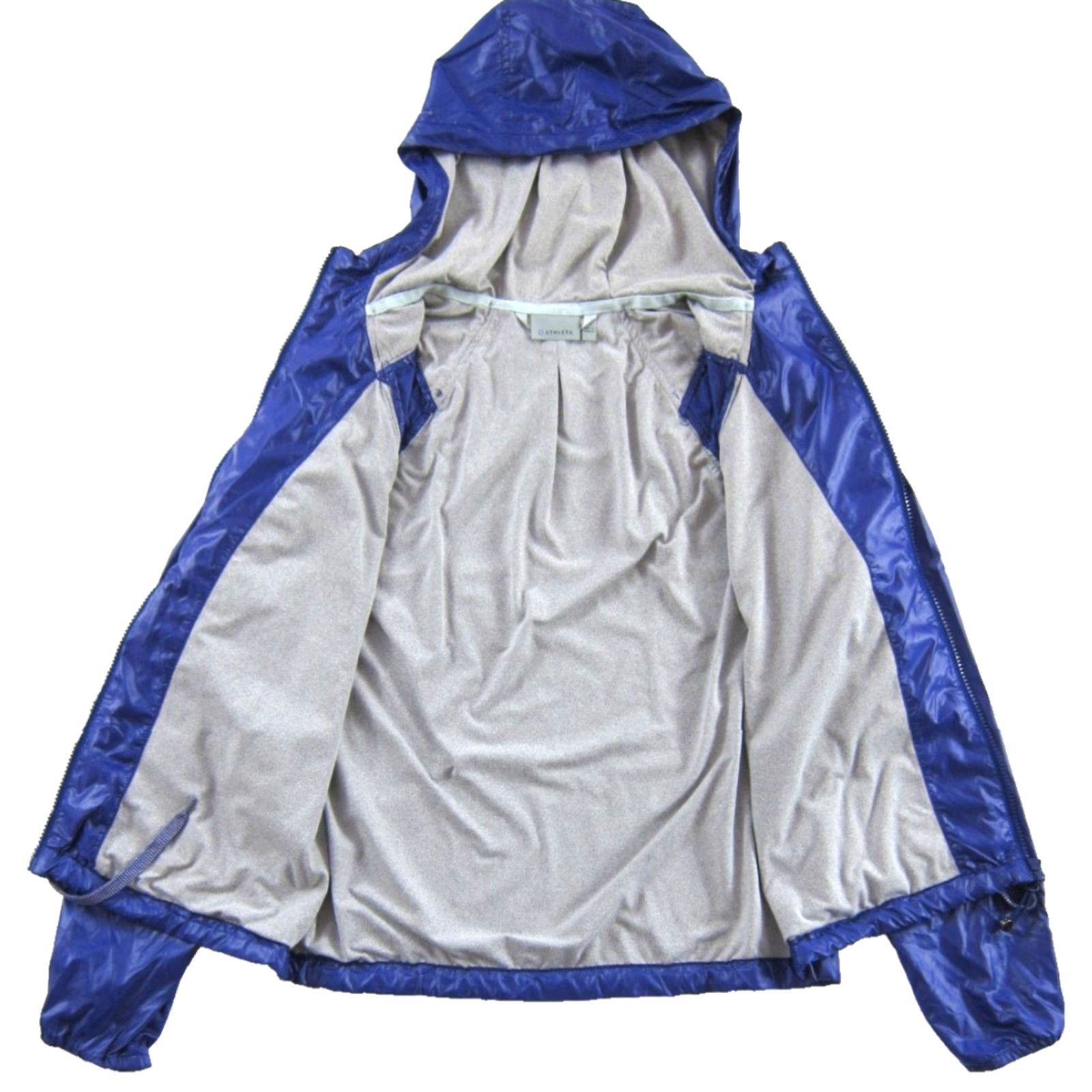 Athleta Athleta Windbreaker Jacket Women XS Purple Hooded Lined 100% Nylon Fleece Lightweight Pockets Size XS / US 0-2 / IT 36-38 - 4 Thumbnail