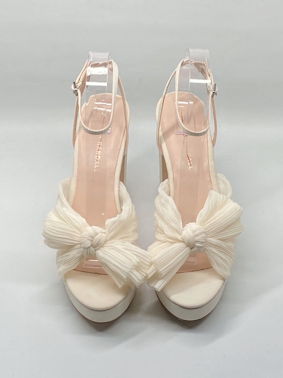 Loeffler Randall Loeffler Randall Platform Bow Heeled Sandals size 8.5 Size US 8.5 / IT 38.5 - 4 Thumbnail