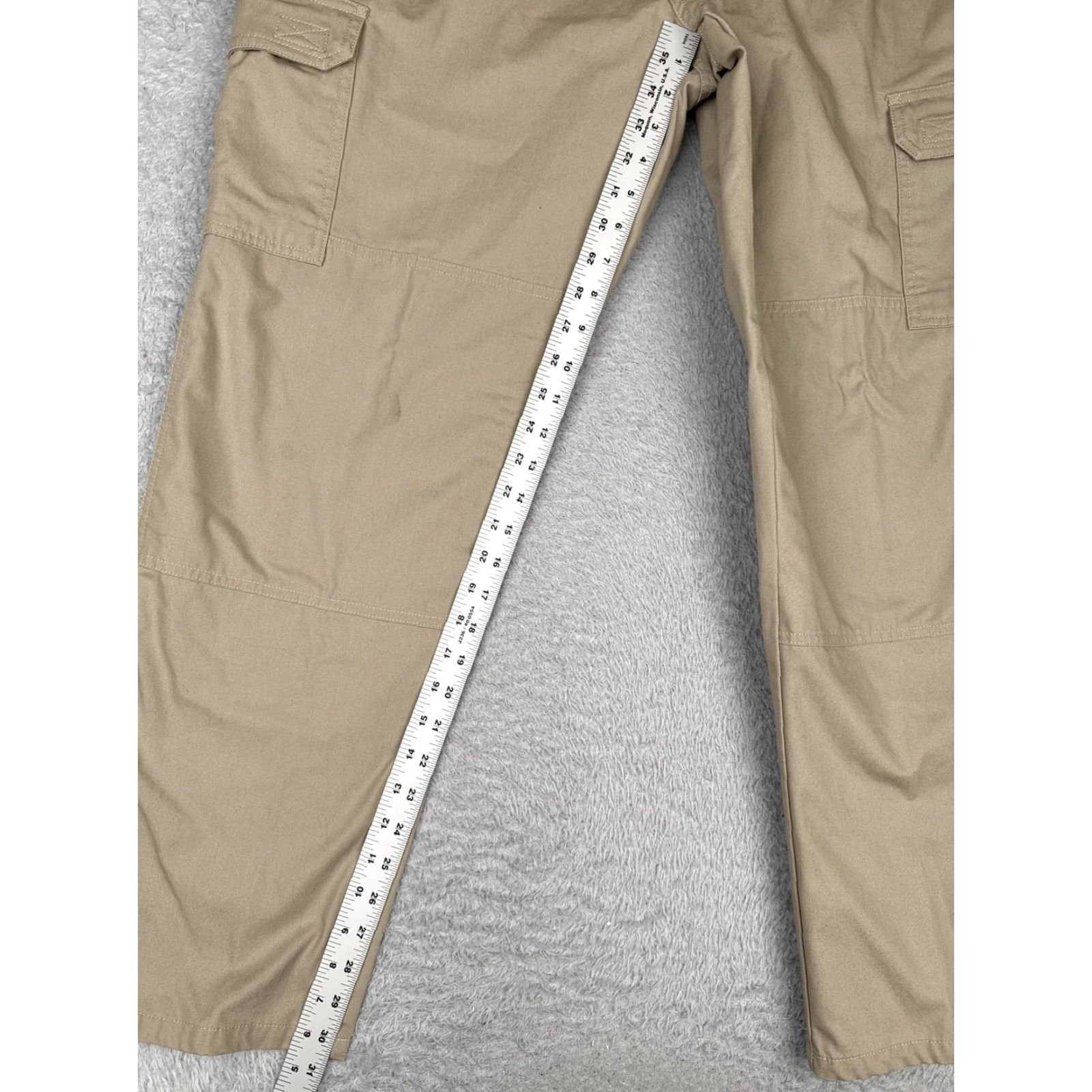 Vintage 5.11 Tactical Pants Mens 36x32 Khaki Cargo Workwear Cotton LEO EMT Hiking 74251 Size US 36 / EU 52 - 7 Thumbnail